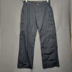Tru Spec Pants Women 10 Blue Tactical Utility Cargo Rip Stop Uniform Employee